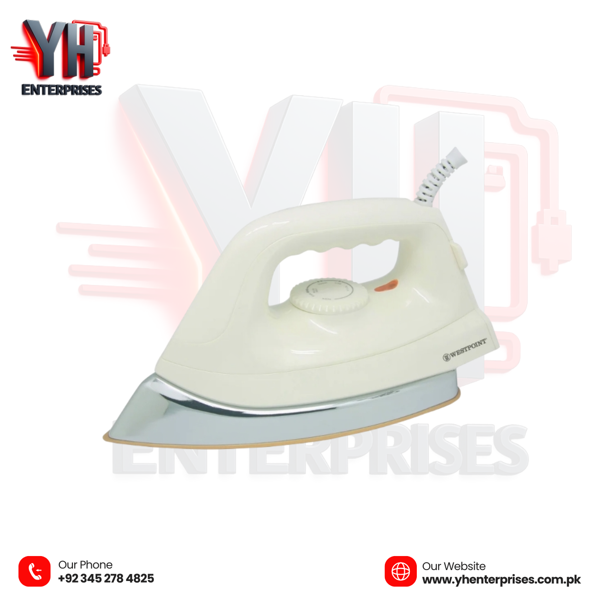 Westpoint Deluxe Dry Iron WF-772 – Ironing Made Effortless!