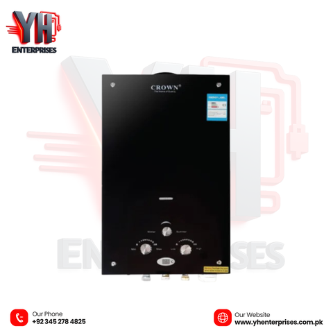 Crown Geyser Instant Water Heater IG-3B NG (7Ltr) Gas Model