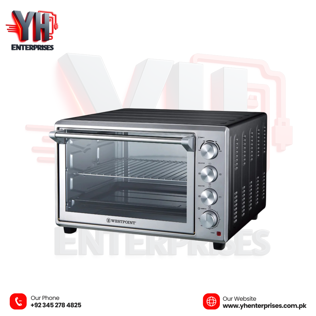 Westpoint Professional Convection Rotisserie Oven with Kebab Grill WF-6300RKC(K)