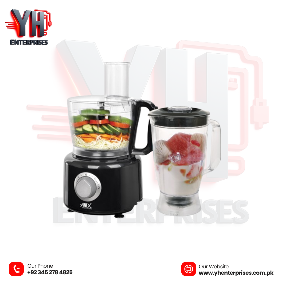 Anex Deluxe Chopper Blender AG-3145