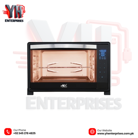 Anex AG-3080 Deluxe Oven Toaster High Power • Rotisserie • Convection Fan • Professional Results