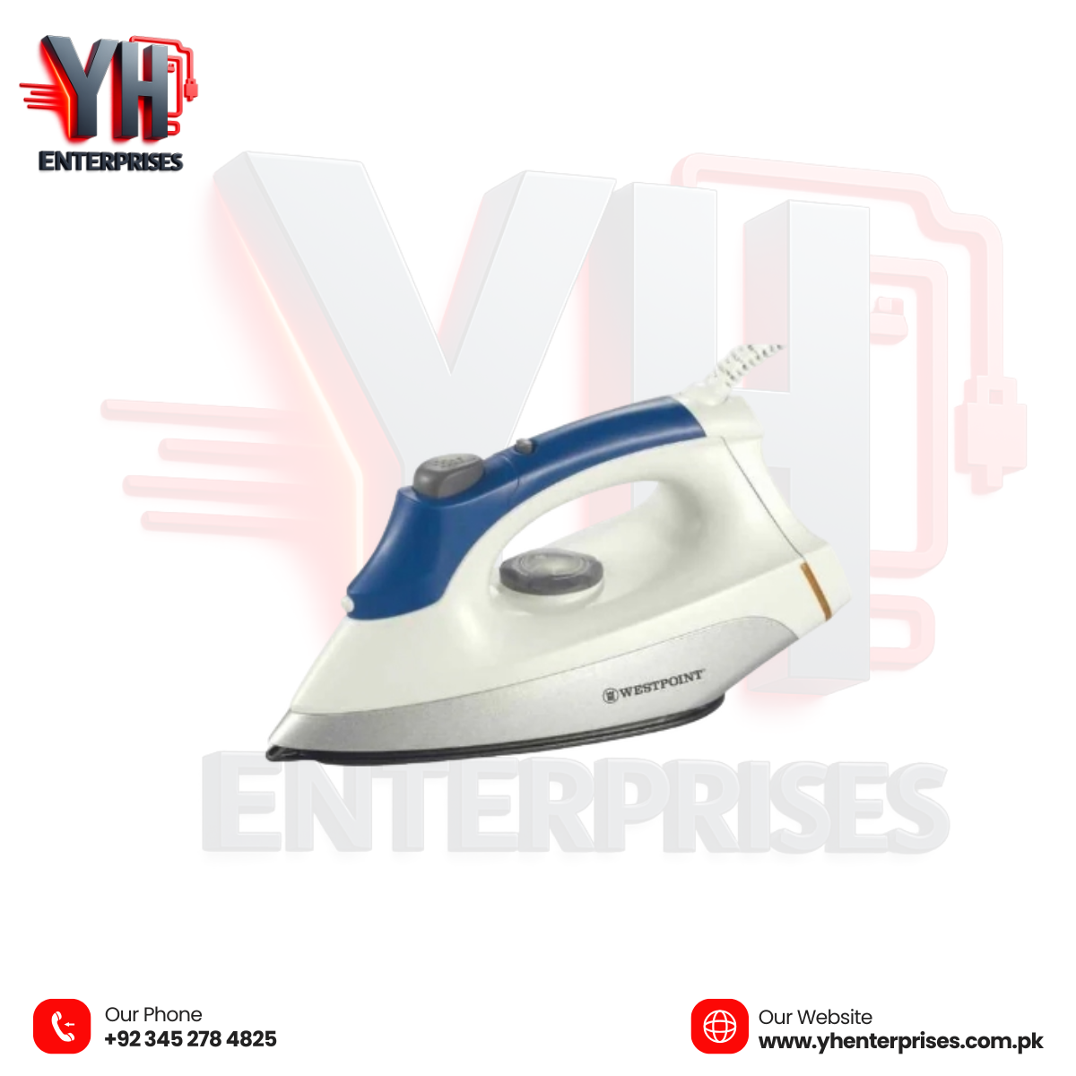 Westpoint Dry Iron WF-2386 – Effortless Precision for Perfectly Pressed Clothes!