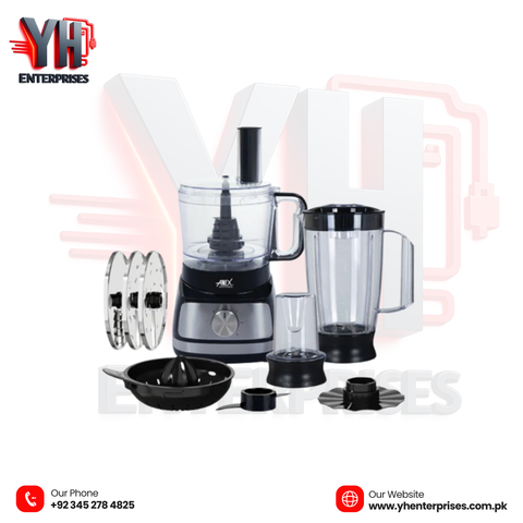 Anex AG-3146 Deluxe Chopper Blender – Powerful Multi-Function Kitchen Solution