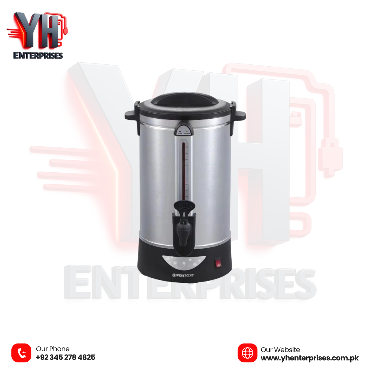 WestPoint WP-6316 Professional Electric Kettle – Big Capacity, Fast Performance!