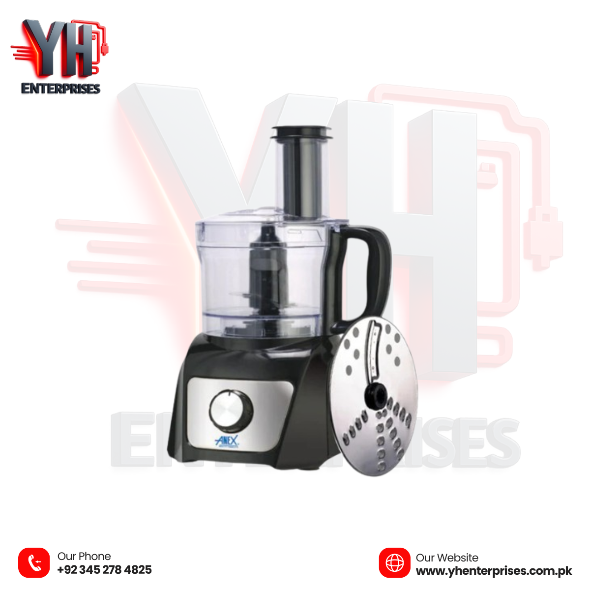 Anex AG-3044 Deluxe Chopper – Powerful, Versatile & Easy to Use