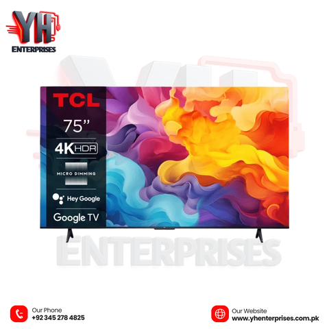 TCL V6B 50" 4K HDR TV – Immersive Entertainment with Sleek Design