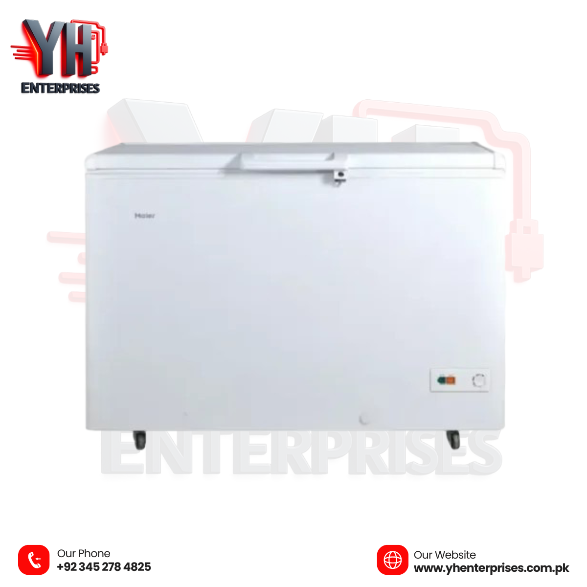 Haier HDF-465 SD Deep Freezer – 465L Inverter Freezer for Maximum Freshness