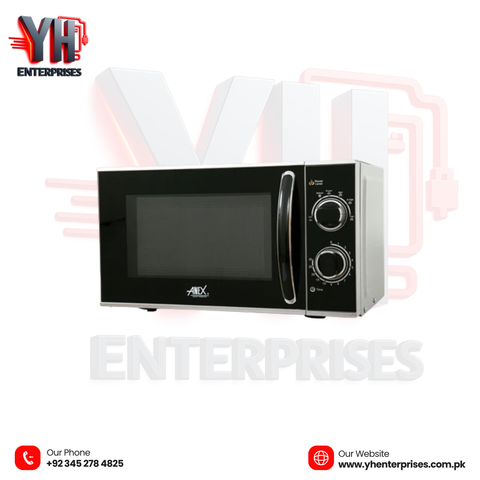 Anex AG-9028 Deluxe Microwave Oven Fast Heating • Easy Controls • Everyday Convenience