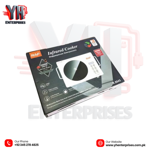 Multifunction Infrared Cooker & Hot Plate R.8045 – 3500W | RAF