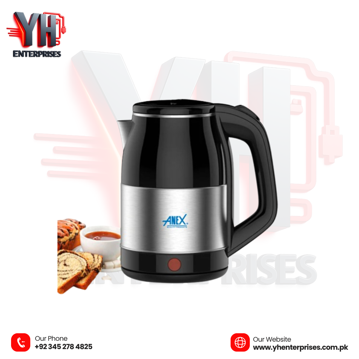 Anex AG-4062 Deluxe Kettle – Style Meets Performance
