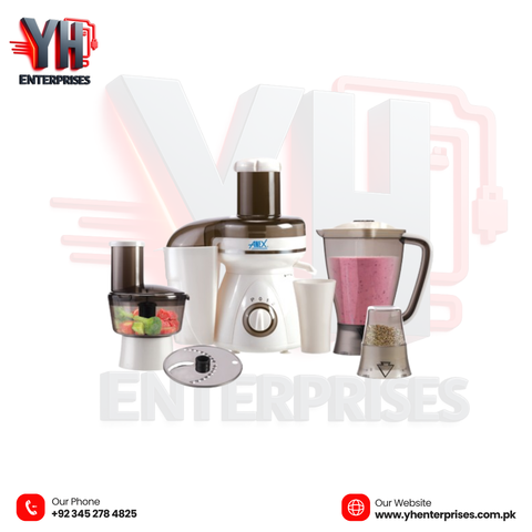 Anex AG-3150 Deluxe Kitchen Robot – Powerful All-in-One Food Processor