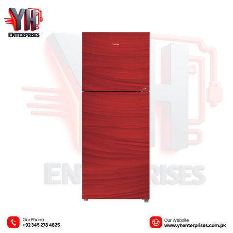 Haier HRF-538 EPR/EPCG Glass Door Refrigerator – 18 Cu Ft