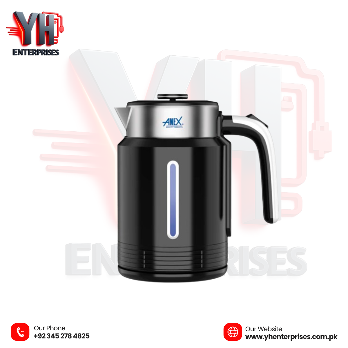 Anex AG-4064 Deluxe Kettle – Style, Speed & Safety