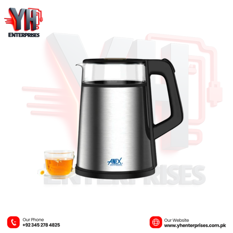 Anex AG-4066 Deluxe Kettle – Smart Boiling with Elegant Design