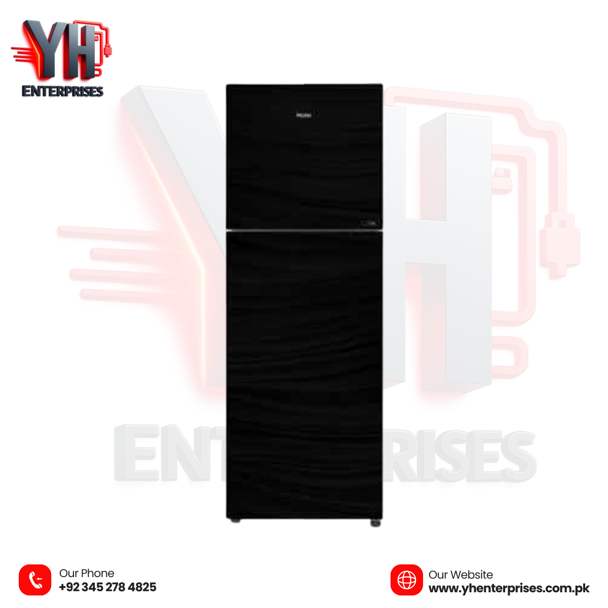 Haier HRF-438 EPR/EPB/EPCG/EPG E-Star Refrigerator – 15 Cu Ft