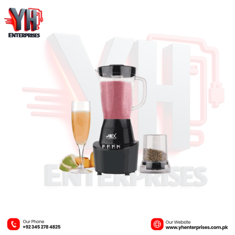 Anex AG-6043 Deluxe Blender Grinder 2-in-1 – Power Meets Convenience
