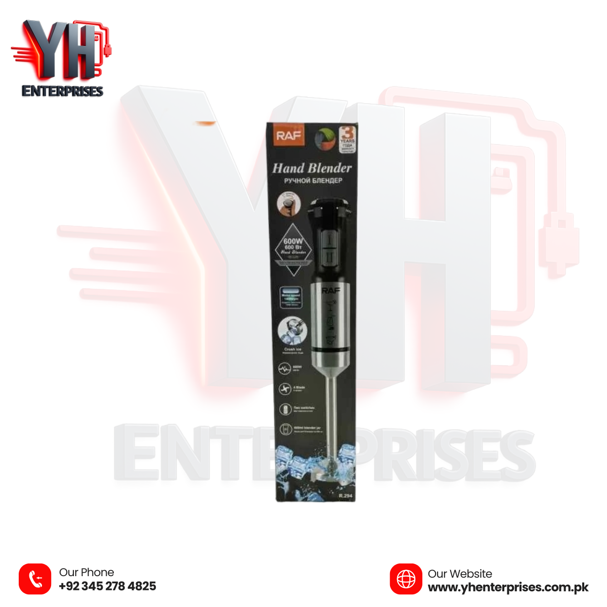 RAF Hand Blender & Stick Blender R.294