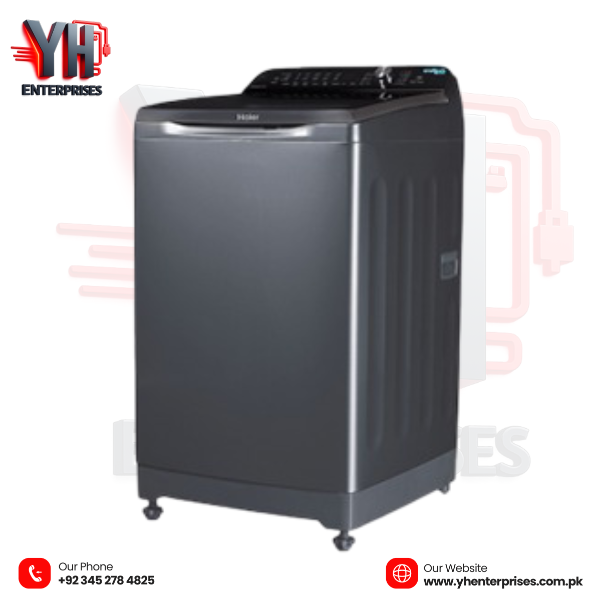 HAIER HWM-120-1678 ES9 12KG Top Load Washing Machine