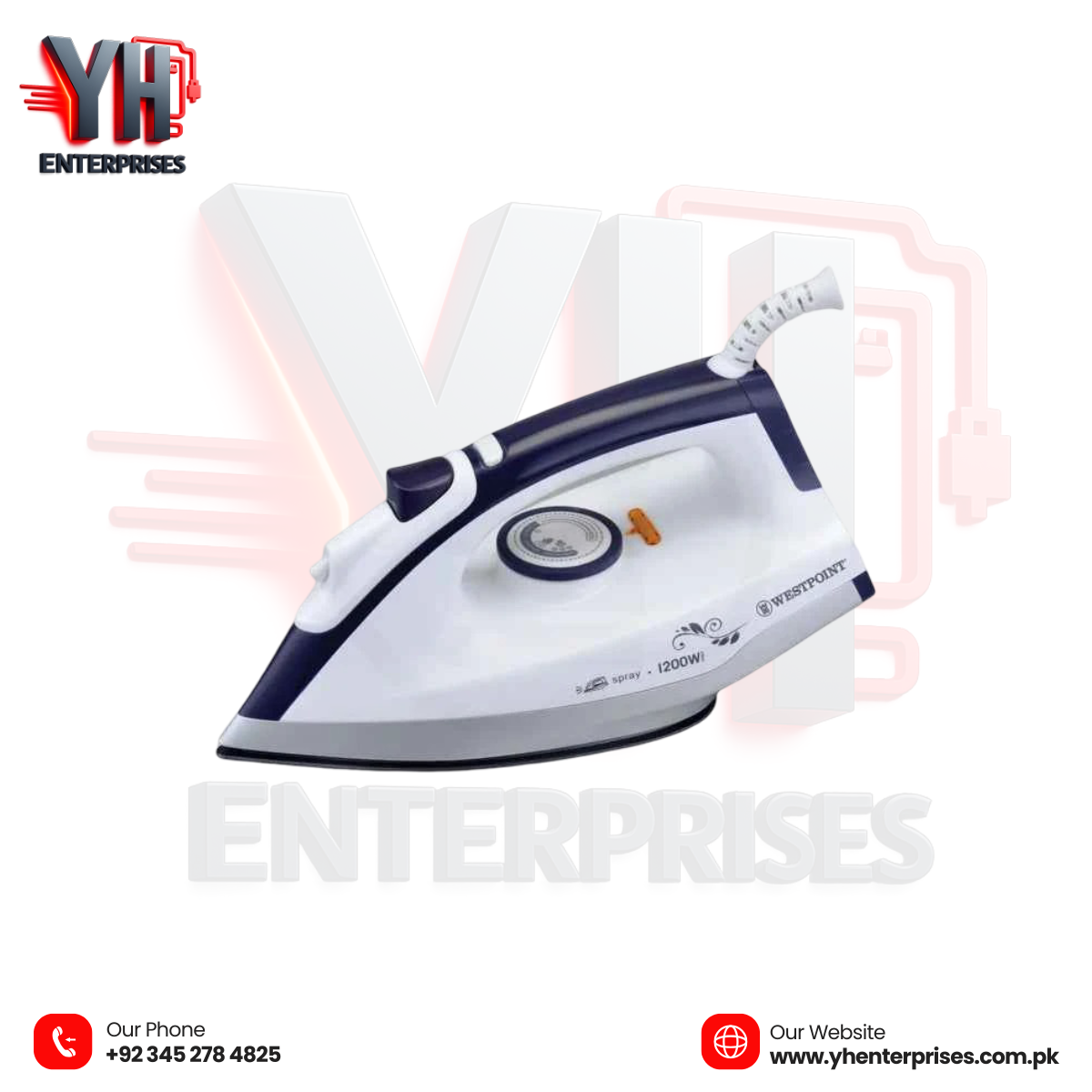 Westpoint WF-2432 Dry Iron – Smooth, Fast & Effortless Ironing!