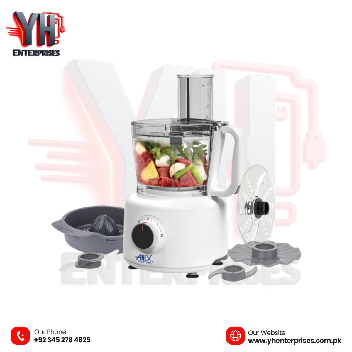 Anex AG-3143 Deluxe Chopper – Power, Precision & Performance in One Machine