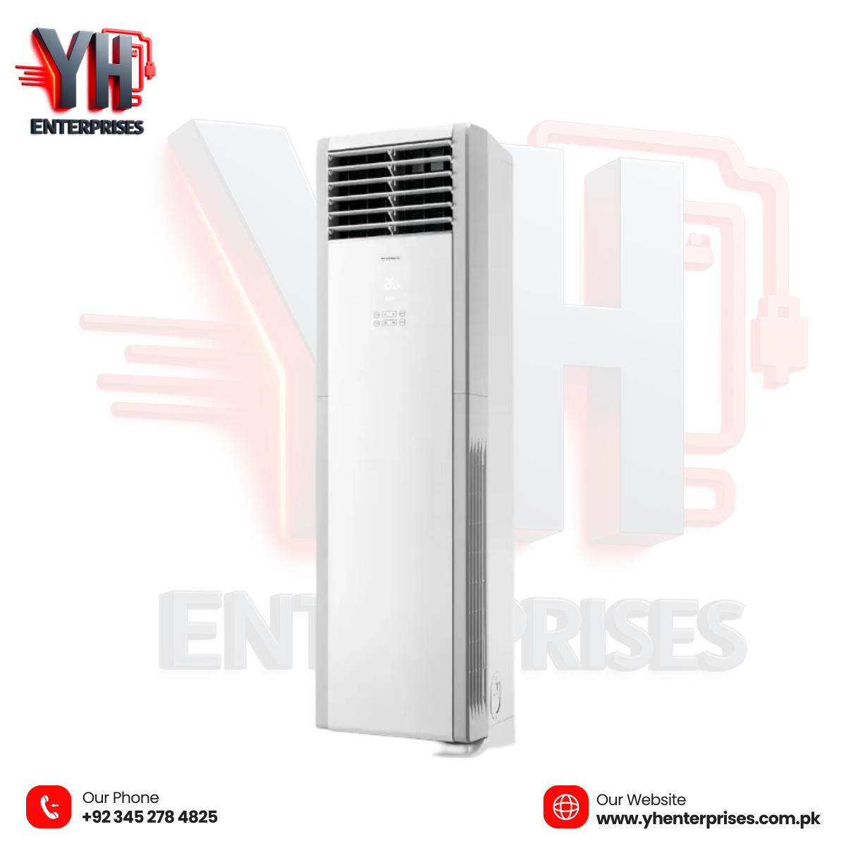 GREE 4 Ton T-Fresh Floor Standing AC (Cool Only) – Model GF-48TF