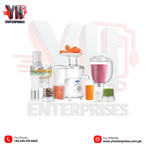 Anex AG-3153EX Deluxe Kitchen Robot – Durable, Versatile & Efficient