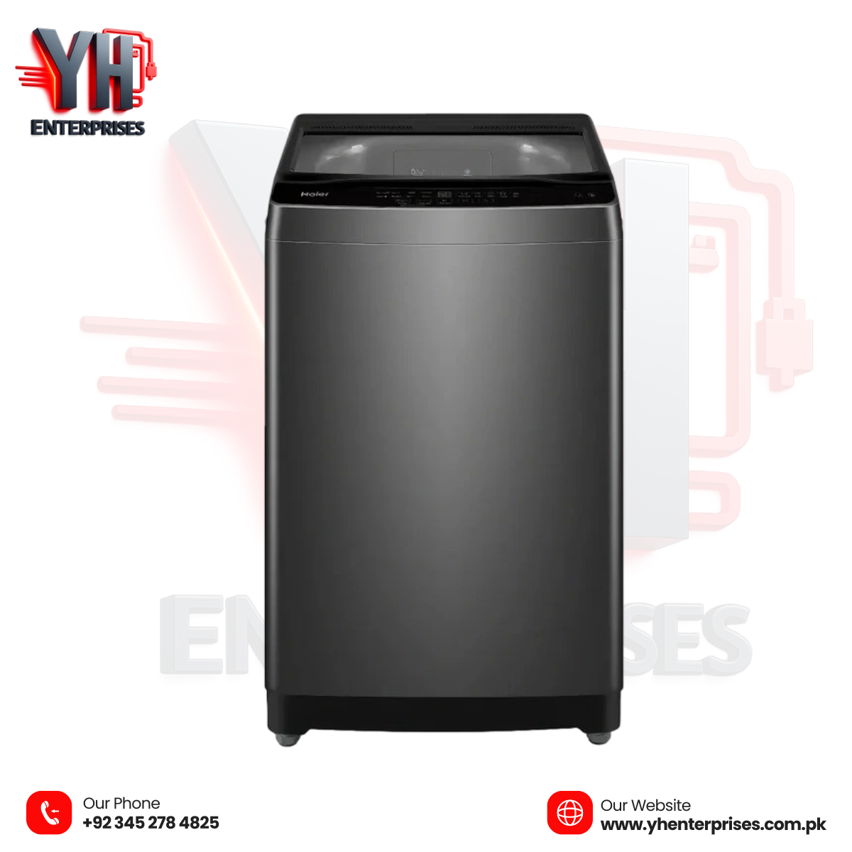 Haier HWM 120-316S6 12KG Top Load Washing Machine – Powerful Family Laundry Solution