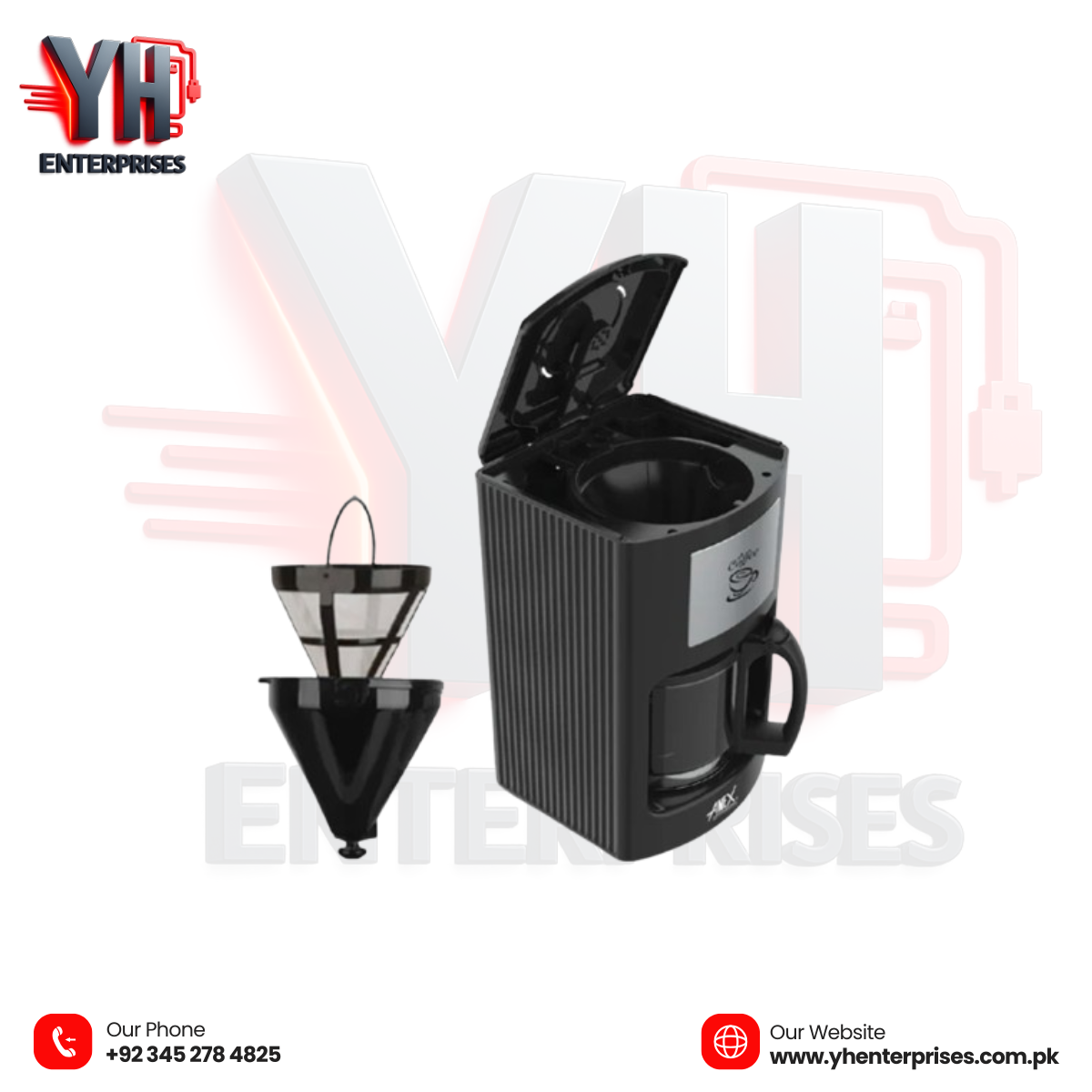 Anex AG-811 Deluxe Coffee Maker – Perfect Coffee, Every Time