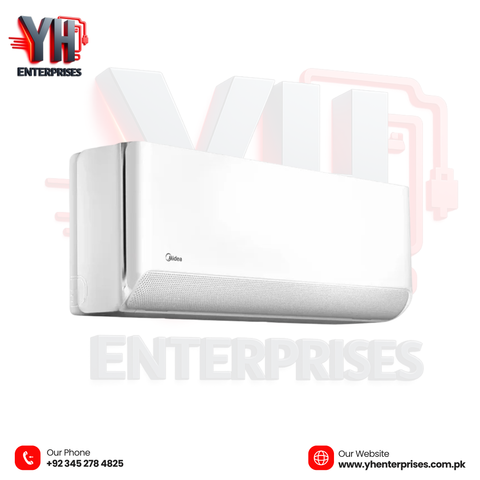 Midea Inverter Air Conditioner Breezeless Series – 1.5 Ton Model: MSCB1CU-18HRFN8 | All Easy Pro Nordic Series