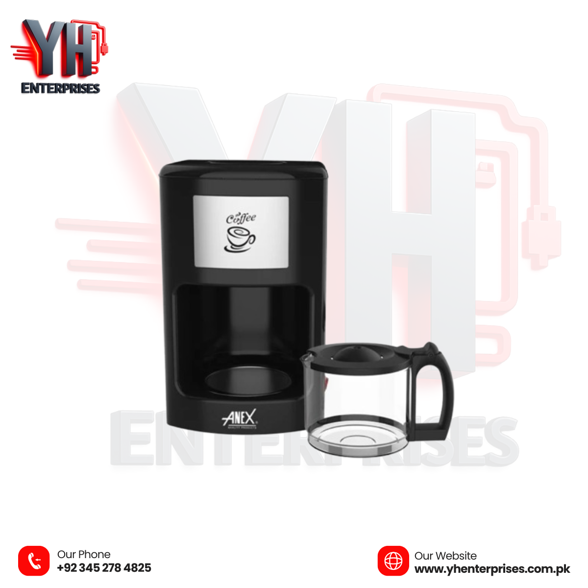 Anex AG-811 Deluxe Coffee Maker – Perfect Coffee, Every Time