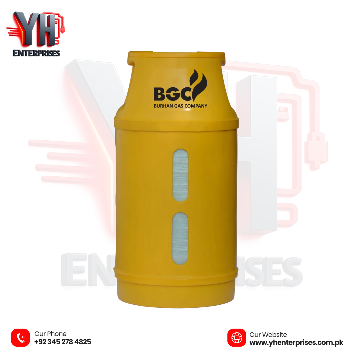 BGC LPG Fiber Cylinder 10Kg