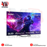 Haier 55" QLED Google TV (H55S80EUX) – Bigger Screen, Bigger Emotions, True Cinematic Power