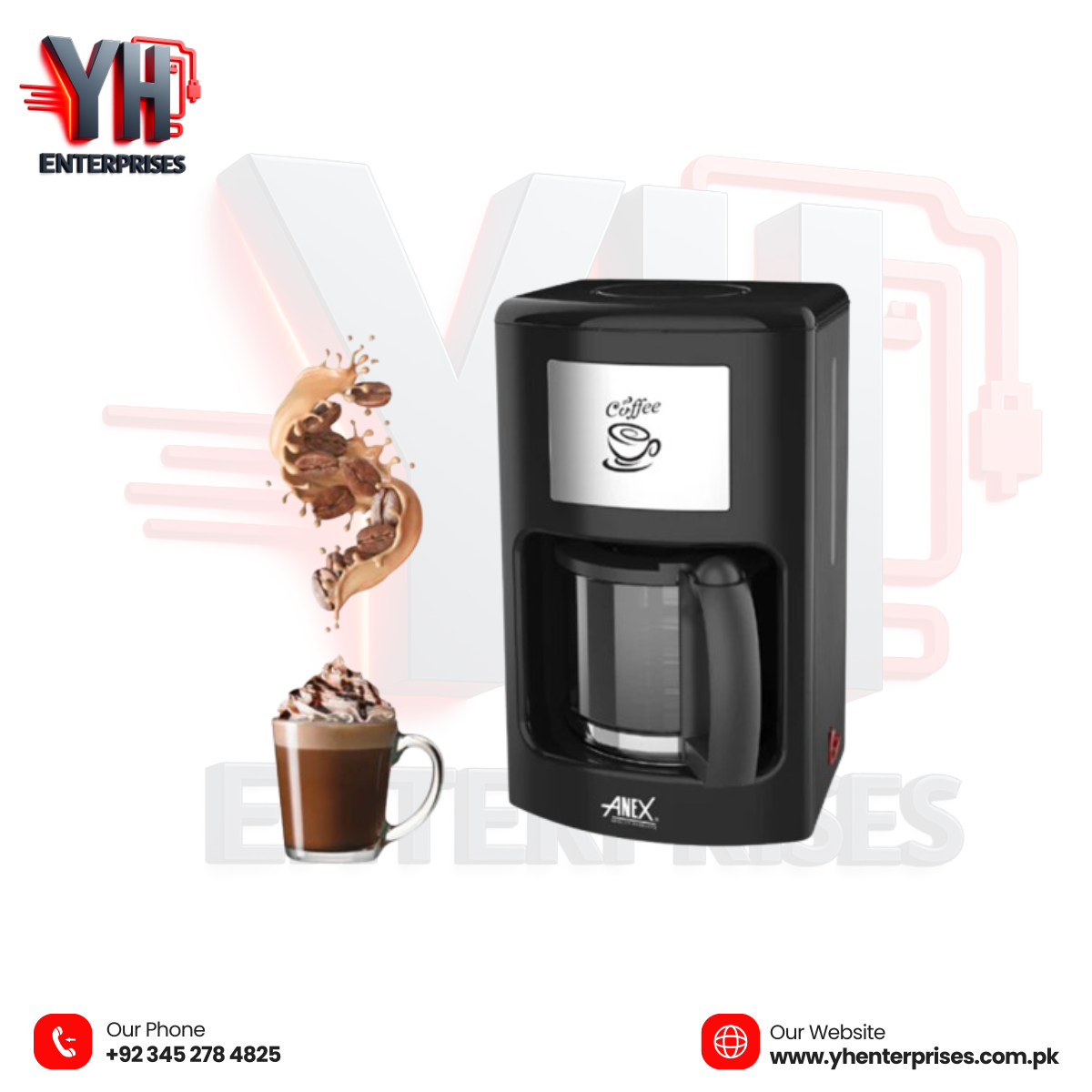 Anex AG-811 Deluxe Coffee Maker – Perfect Coffee, Every Time