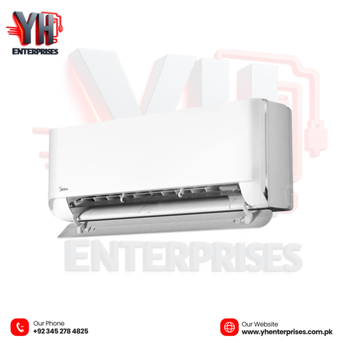 Midea Inverter Air Conditioner Breezeless Series – 1.5 Ton Model: MSCB1CU-18HRFN8 | All Easy Pro Nordic Series