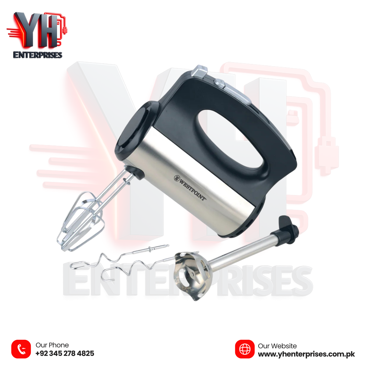 Westpoint Deluxe Hand Mixer / Hand Blender WF-9802