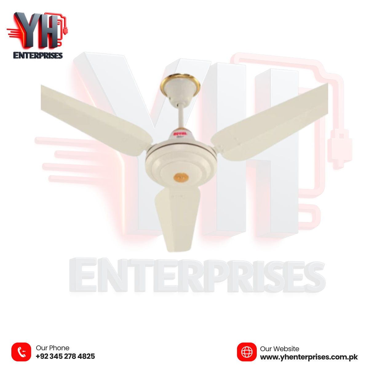 ROYAL Prime – iTurbo Classic 30 Watts Ceiling Fan
