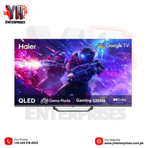 Haier 75" QLED Google TV – Model H75S80EUX