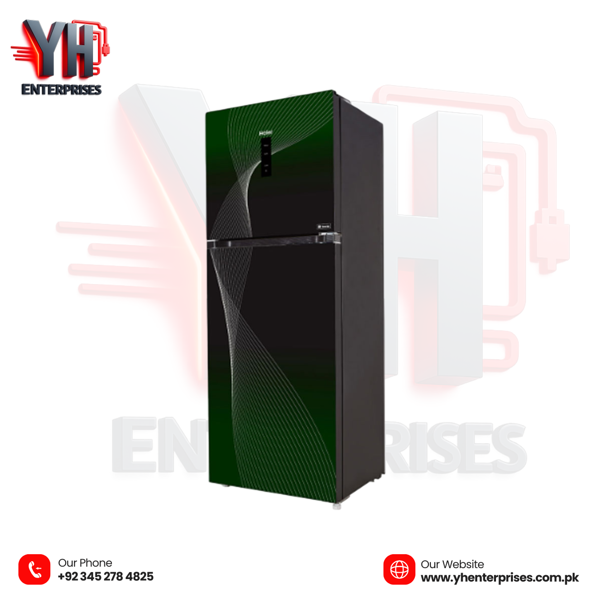 Haier HRF 538 IFGA / IFRA / IFPA Digital Inverter Refrigerator – Ultimate Freshness, Smart Cooling & Energy Savings