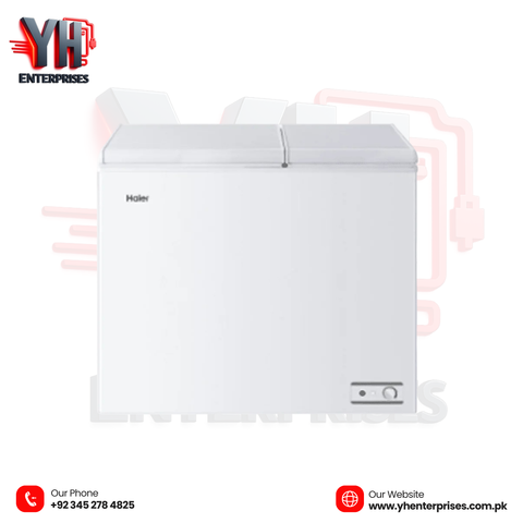 Haier HDF-320SD Double Door Deep Freezer – 320 Liters