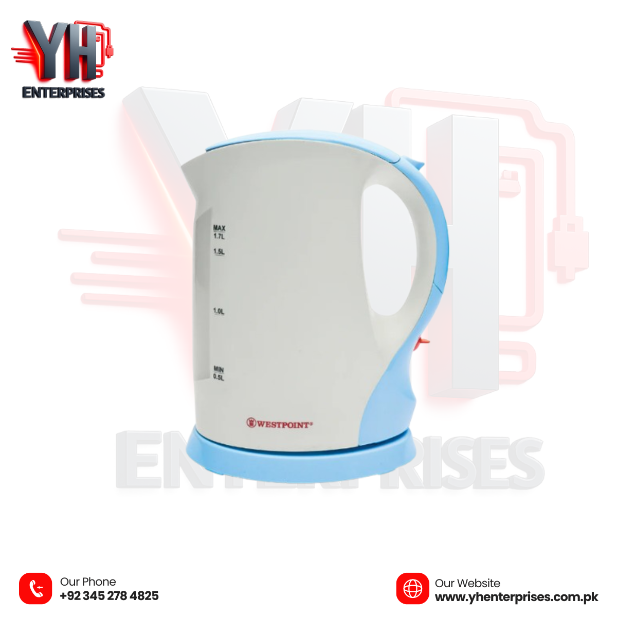 Westpoint Cordless Kettle WF-3117