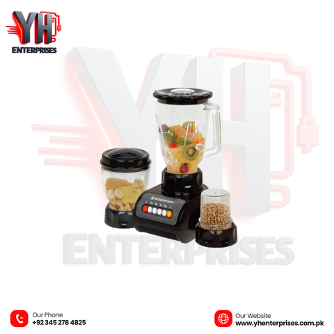 Westpoint Blender & Grinder 3-in-1 WF-9491 – Powerful, Versatile & Perfect for Every Kitchen