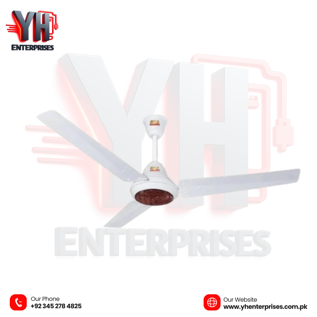 GFC Ravi Plus BLDC Inverter Ceiling Fan – 30 Watts Smart Cooling - YH Enterprises