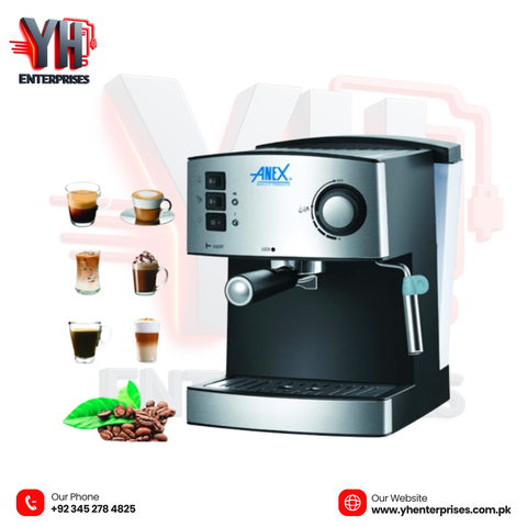 Anex AG-825 Deluxe Coffee Maker – Barista-Style Coffee at Home
