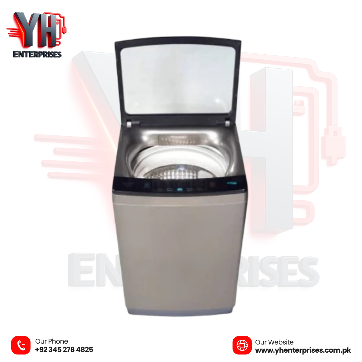 Haier HWM-120-826S6 Automatic Washing Machine – 12KG