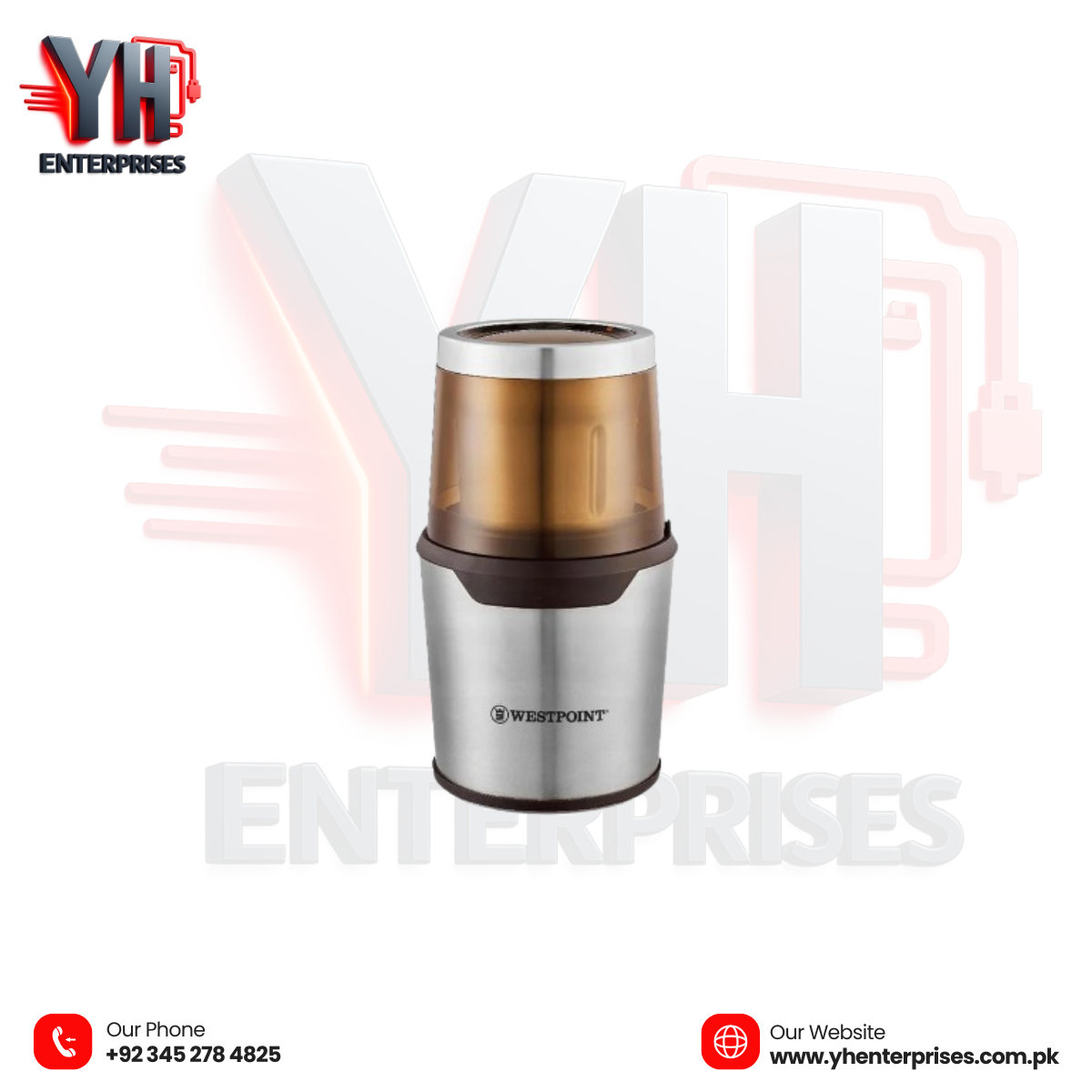 Westpoint Professional Dry/Wet Grinder WF-9225 – Powerful Grinding for Perfect Flavor