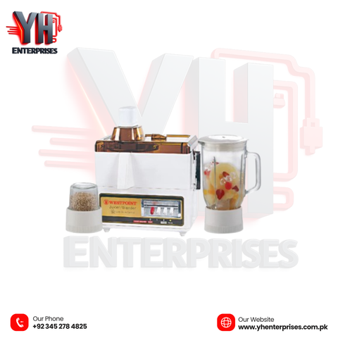 Westpoint Juicer Blender Dry Mill WF-7701 GL – Powerful & Reliable Kitchen Companion