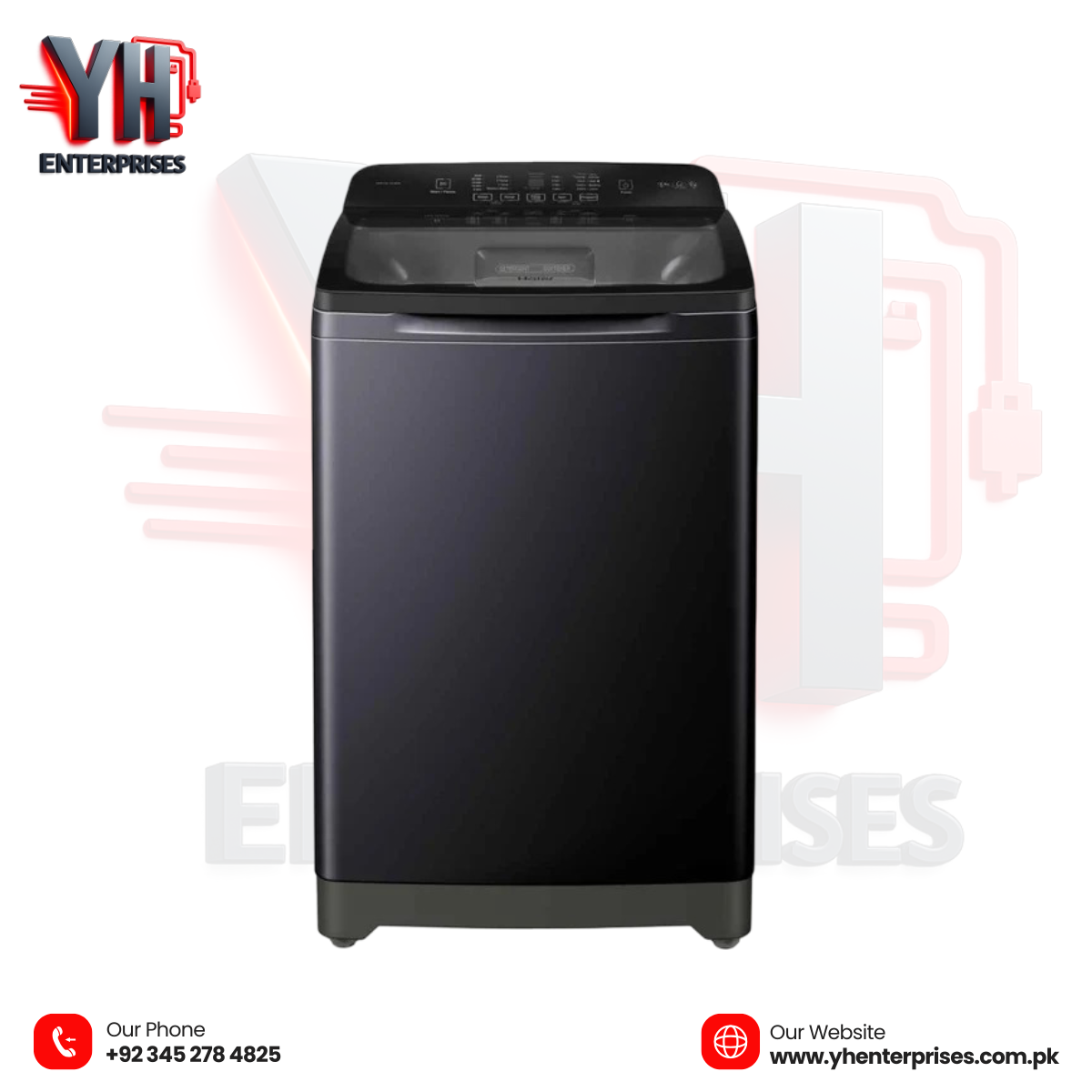 Haier 9.5KG Automatic Top Load Washing Machine – HWM 95-1678ES8