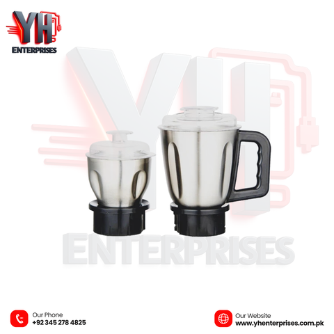 Anex AG-6133SS Deluxe Blender & Grinder 3-in-1 – Built in Steel, Powered to Perform