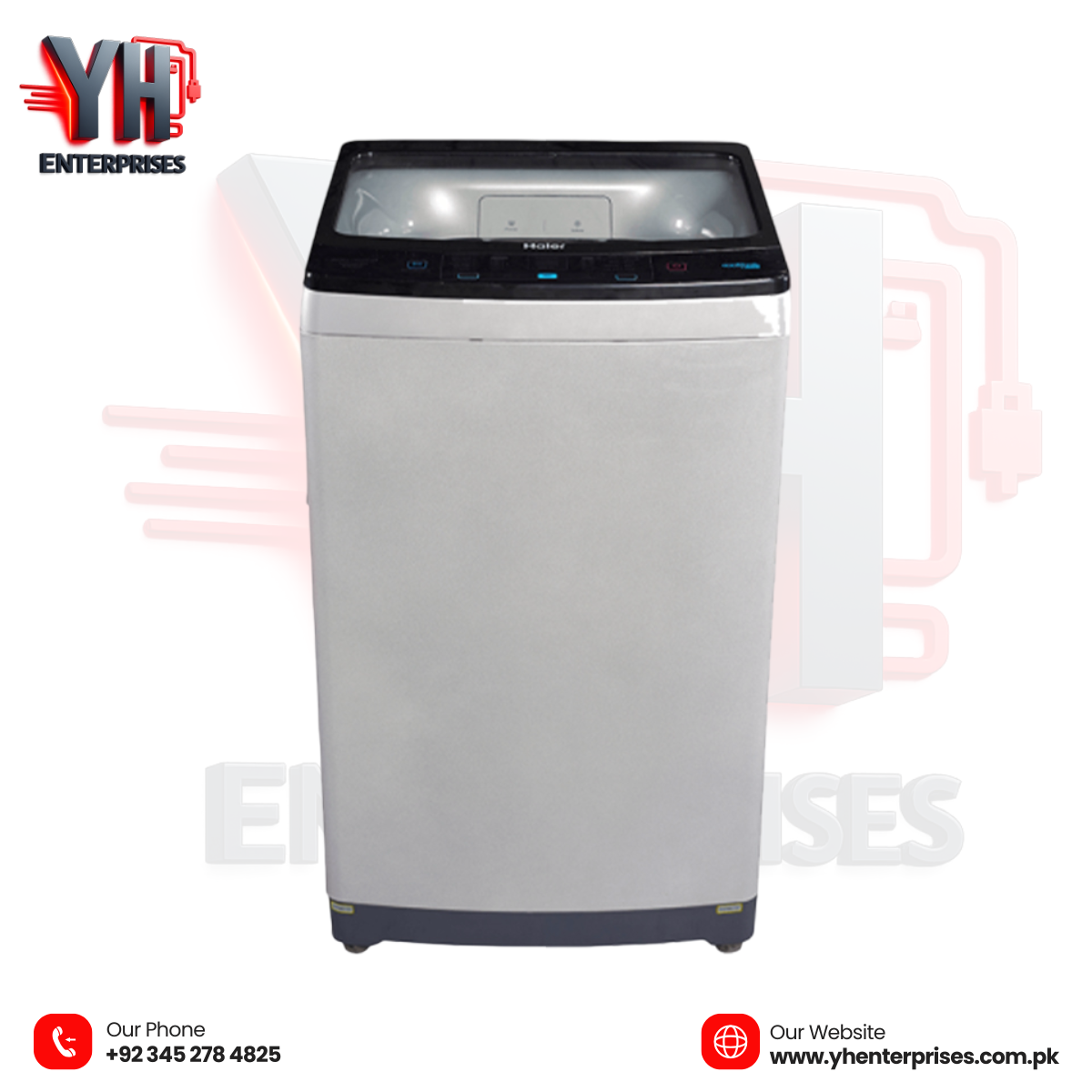 Haier HWM 85-826 8.5 Kg Fully Automatic Washing Machine