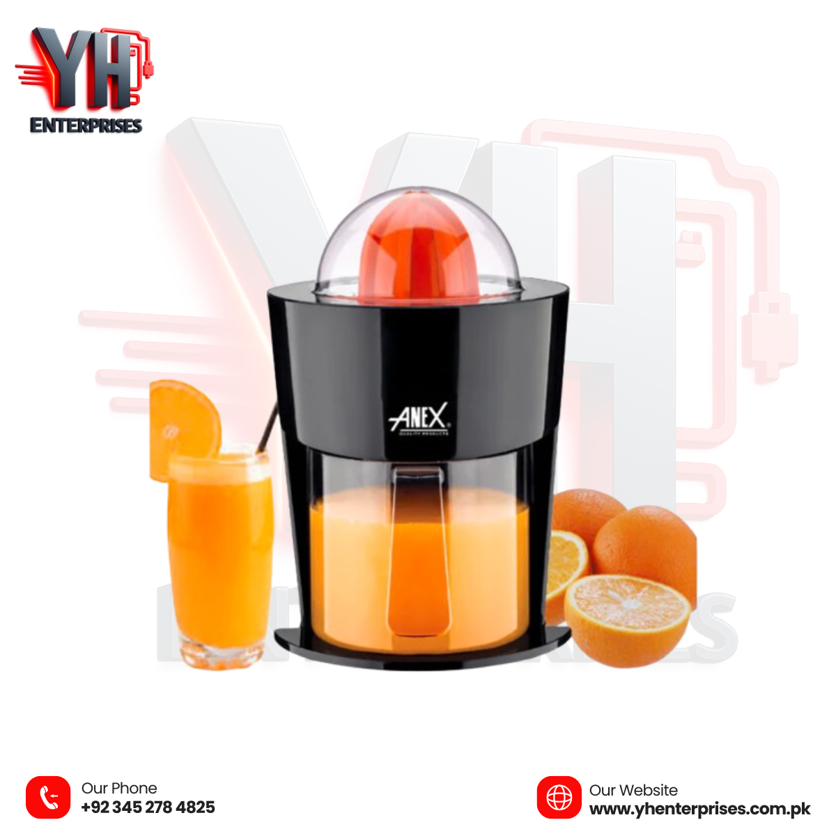 AG-2154 Deluxe Citrus Juicer – Fresh Juice, Effortlessly Every Day